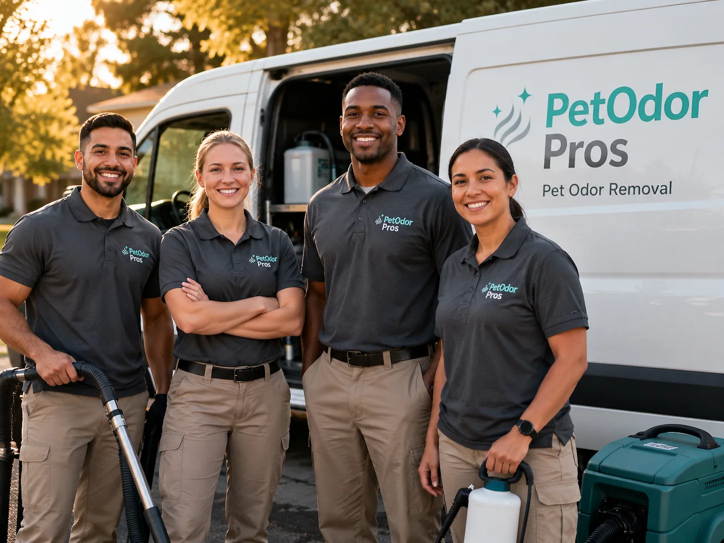 Pet Odor Removal team serving St John, KS